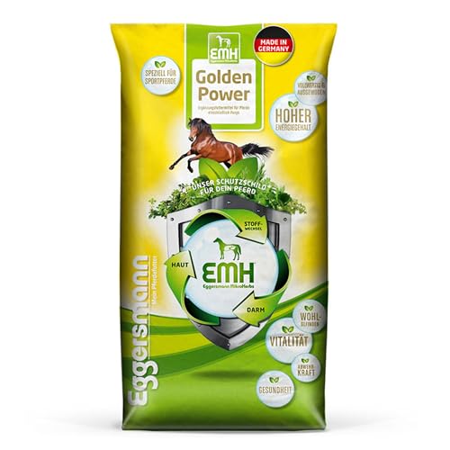 Eggersmann EMH Golden Power Müsli – Energiereiches Pferdemüsli für Sportpferde