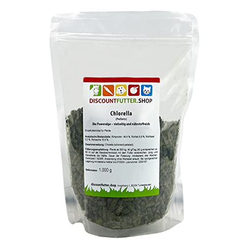 Chlorella (1 kg) die Poweralge für Pferde